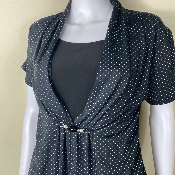 Notations Stretchy Double Top. Size M. - Picture 3 of 4